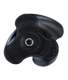 三葉螺旋、橡膠