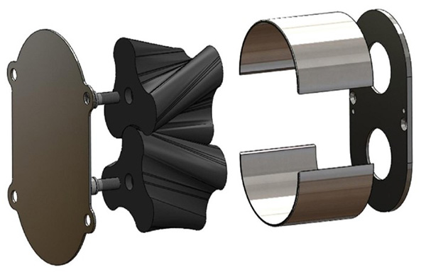 軸向和徑向保護(hù)襯板